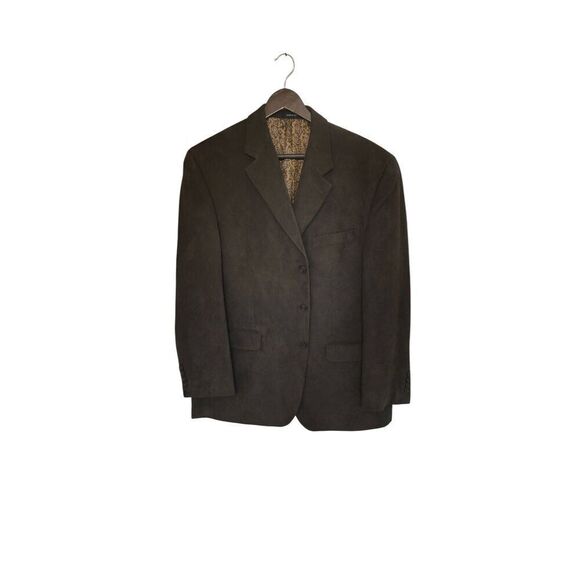 Ralph Lauren Polo Men's  Brown Corduroy 3 Button Jacket Size 43 Regular SC - Picture 1 of 8